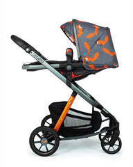 Giggle Quad Pram & Push Chair - Charcoal Mister Fox - Cosatto AU