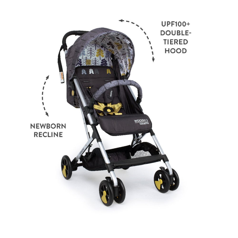 Woosh 2 Stroller with Bumper Bar - Fika Forest – Cosatto AU