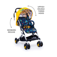 Woosh 2 Stroller with Bumper Bar - Sea Monsters - Cosatto AU