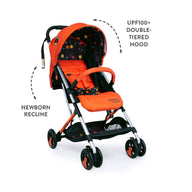 Woosh 2 Stroller with Bumper Bar - Spaceman - Cosatto AU