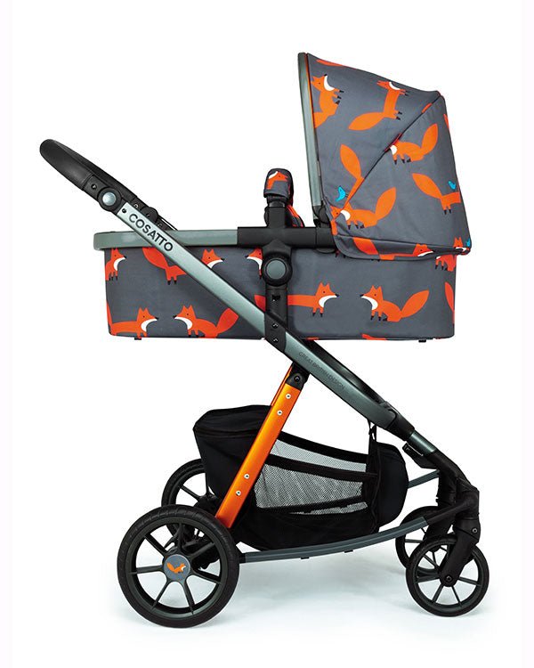 Giggle Quad Pram & Push Chair - Charcoal Mister Fox - Cosatto AU